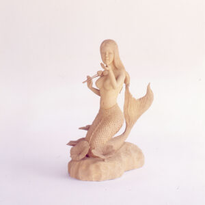 Mermaid Carved Wood (C2015)