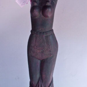 SITA Walks On Fire carved wood sculpture (C1001)