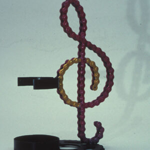 WINE HOLDER HANDCRAFTED METAL (C2018)