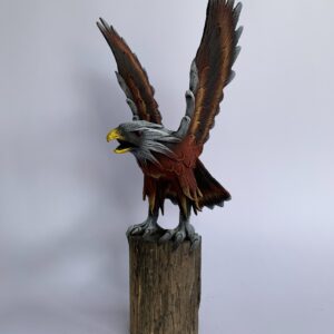 Sawdust  Eagle on wood (large) (C4013)