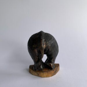 Wall hanging wooden elephant tail (small) (C4015)