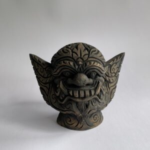 Wooden Maiyarap head hand craved (C4020)