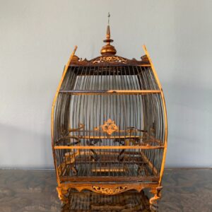 Thai style wooden Bird cage (C4021)