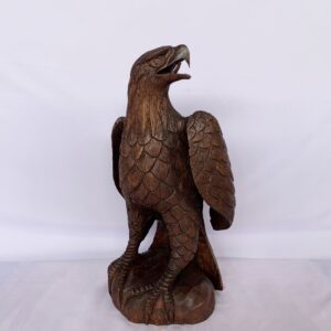 Eagle hand craved wood (C4059)