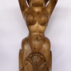 Mermaid carved wood (C4063)