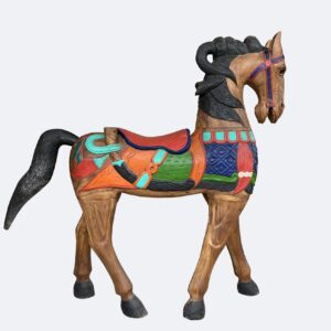 Horse craved wood (C4070)