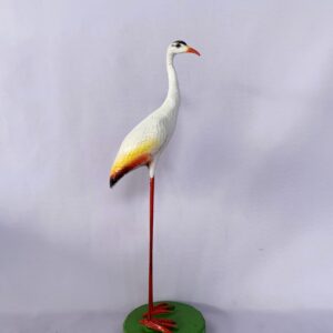 Large Heron resin sculpture (C4077_01)