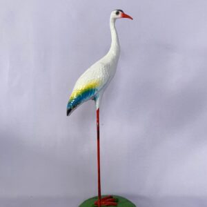 Large Heron resin sculpture (C4077_02)