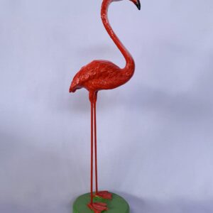 Flamingo resin sculpture (C4082)