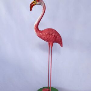 Large Flamingo resin sculpture (C4085)