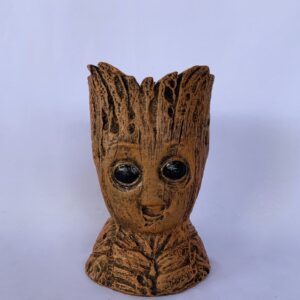Large Baby Groot cement flowerpot (C4087)