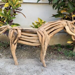 Pony driftwood sculptures (C4107)