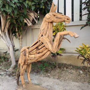 Pony driftwood sculptures (C4109)