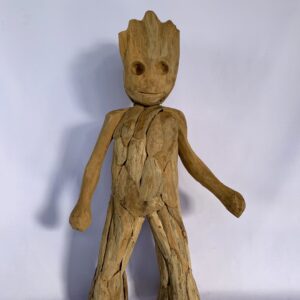 Baby Groot driftwood sculpture (C4110_02)