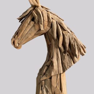 Horse head driftwood sculpture (C4115)