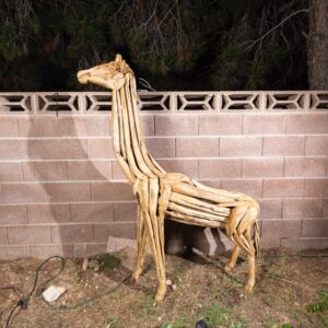 Small llama  driftwood sculpture (C2003)