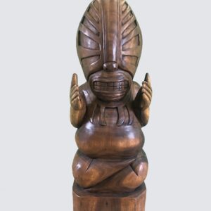 TIKI CARVED WOOD 40" (C3NO58)