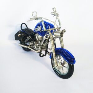 HARLEY DAVIDSON Aluminium Wire Art Sculpture Motorcycle Model  (L)(C5006)