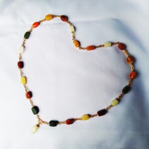 Stone with  pendant necklace (C5115)